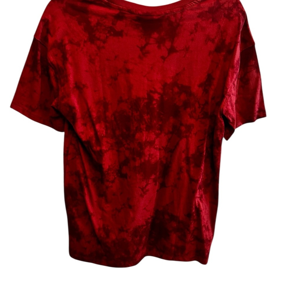 NWT Bright Future Red Tie-Dye Women's Top​ - Picture 6 of 6